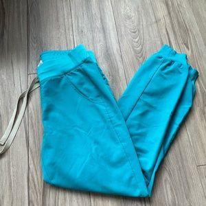 Figs Zamora Jogger Scrub Pants- Teal